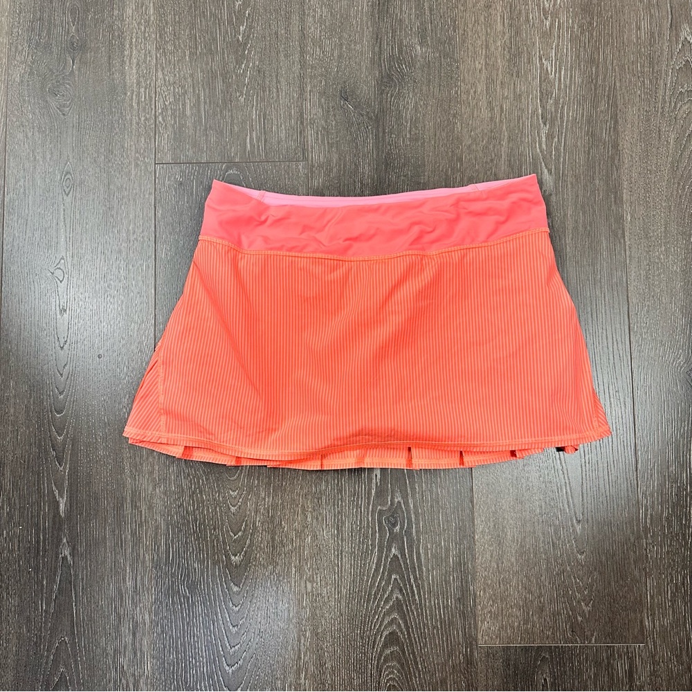 Lululemon Pace Setter Skirt in Wagon Stripe Sz 8 - Picture 2 of 6